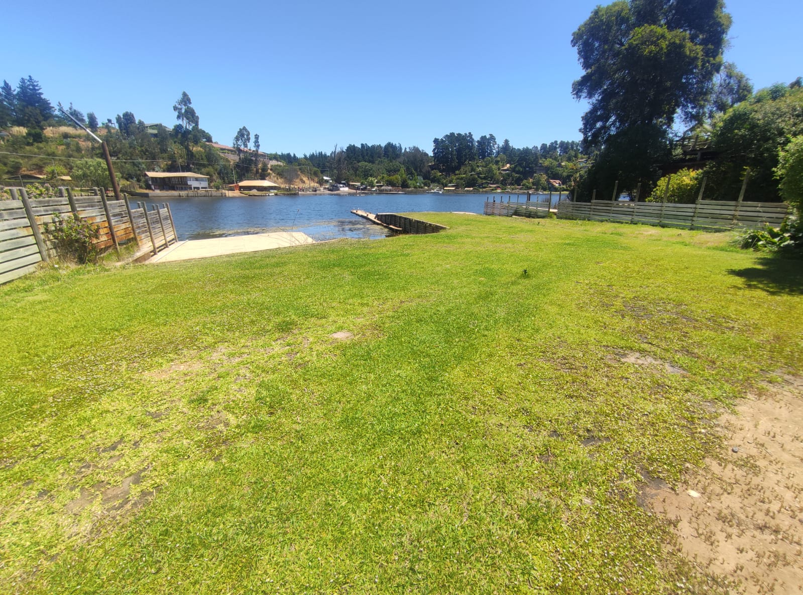 Vista panorámica al Lago Vichuquen